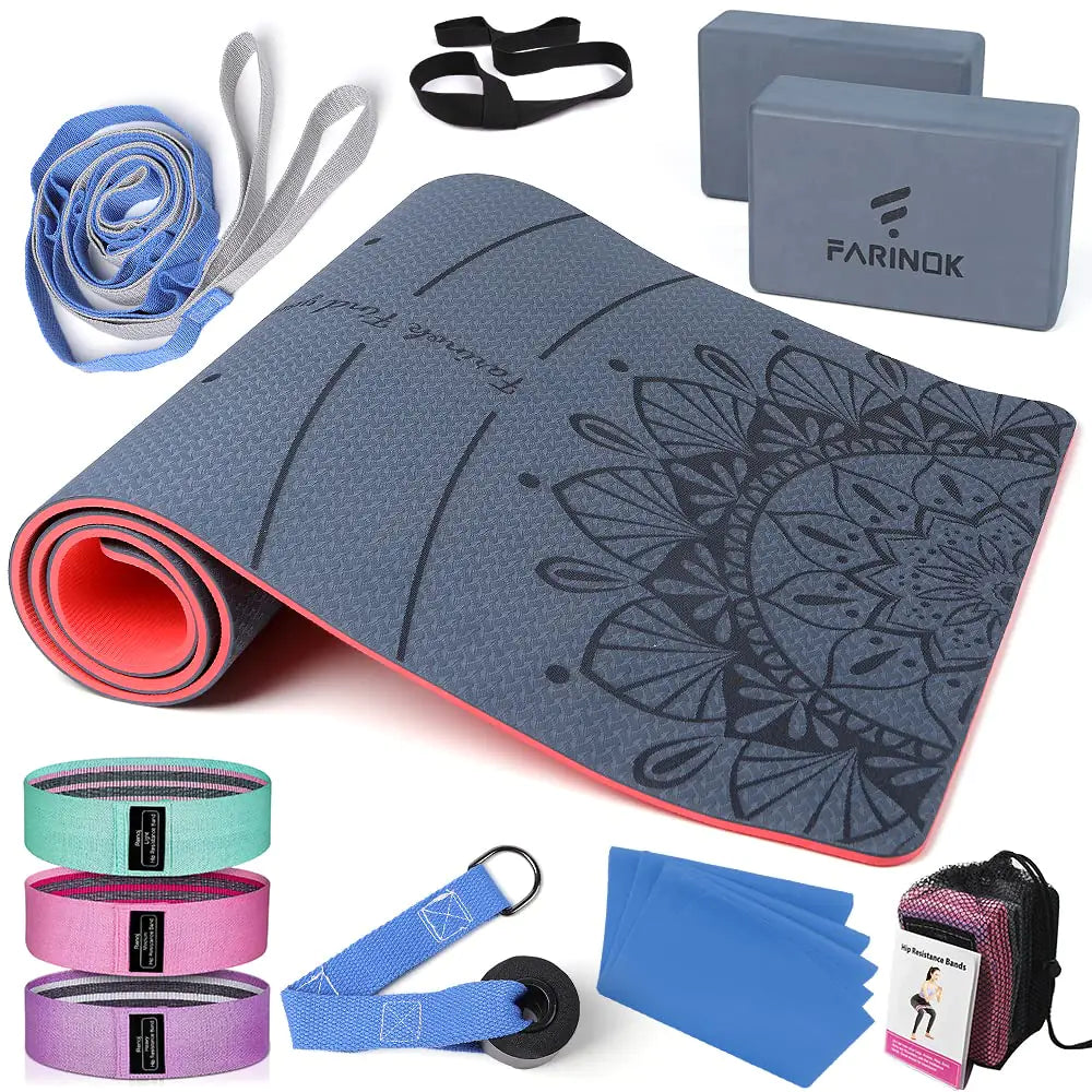 1/3 Yoga Mat Thick Yoga Kit and Sets