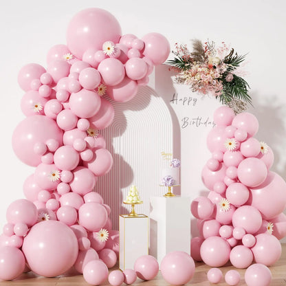 Pastel Pink Balloons Decorations