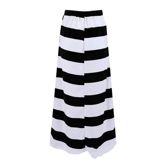 Blue Padded Knitted Hipster Skirt for Street Style