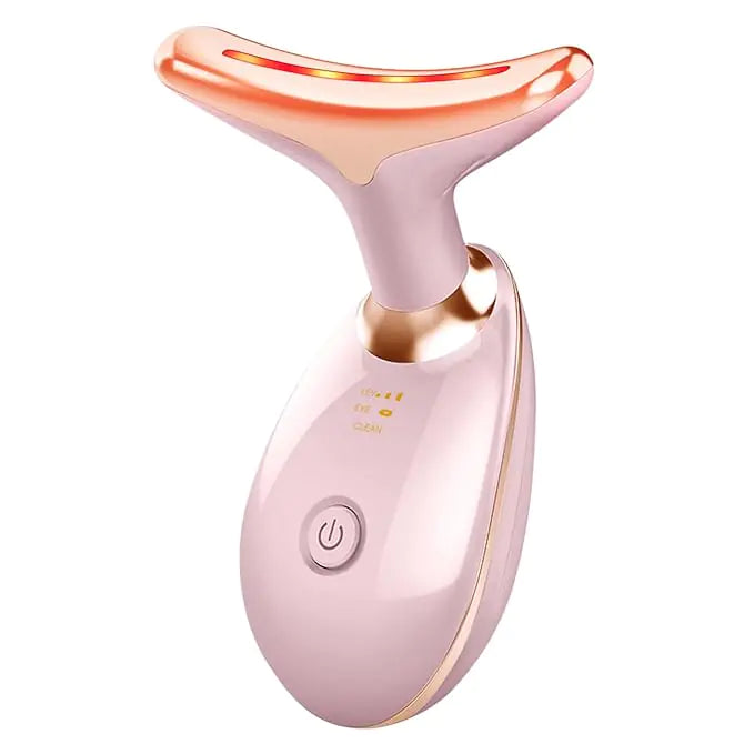 Beauty Facial Massager, 7 Color Wavy Acne Beauty Microcurrent Facial Device