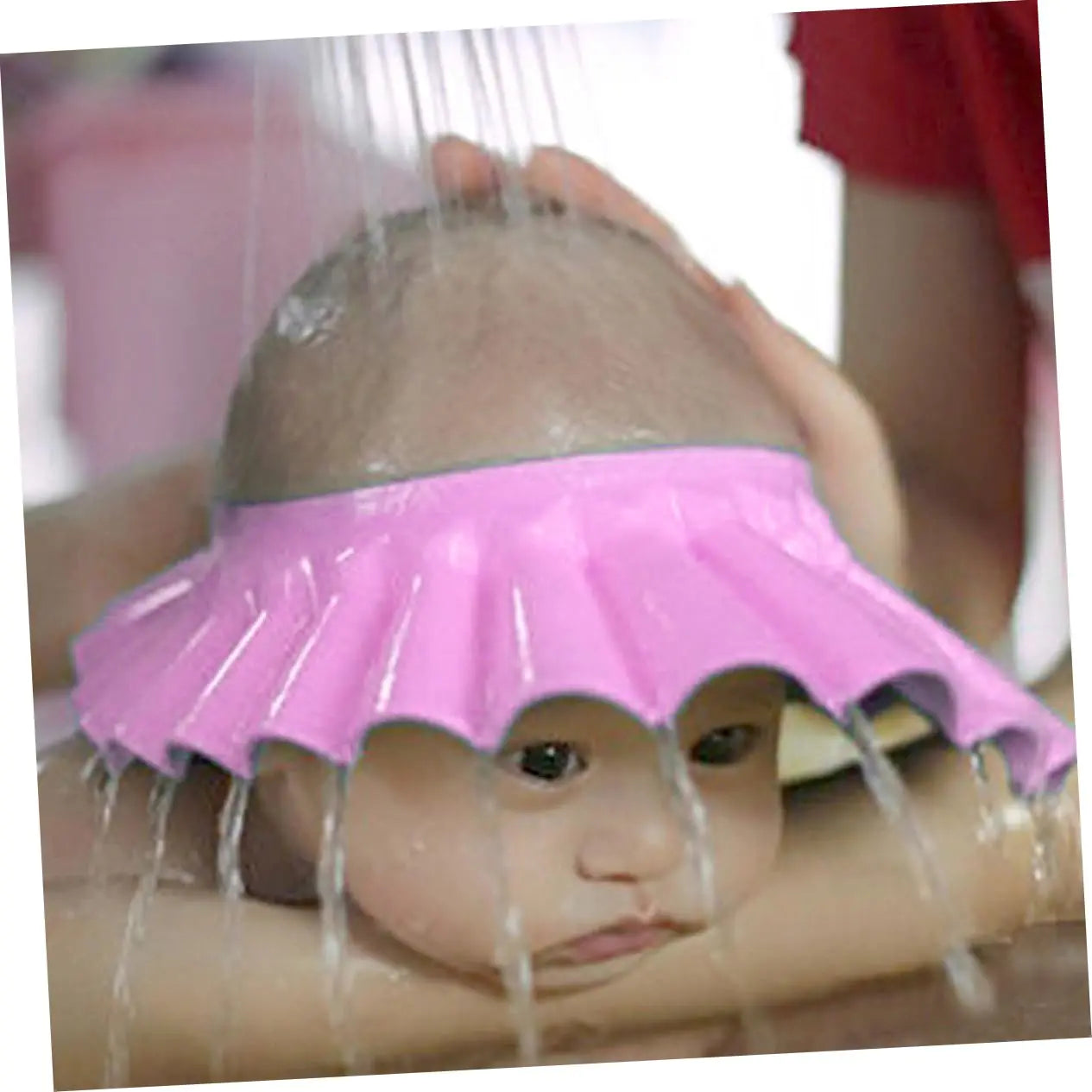 kids shampoo wash hair hat kids bathing bath cap silicone
