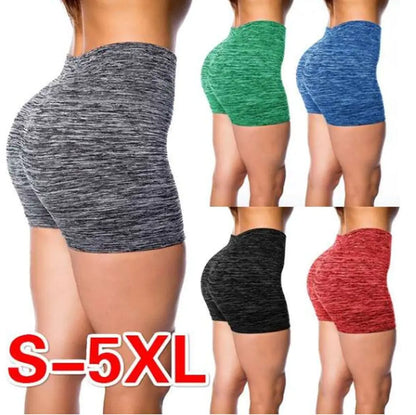 Candy Color Yoga Shorts